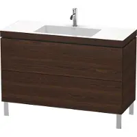 Duravit Waschtischunterschrank c-bonded L-Cube 120x48cm, 1 HL, N geb., 2 Ausz., steh.