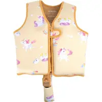 Filibabba Schwimmweste - 5-6 Jahre - UV50+ - Unicorn Ufer - - One Size - Schwimmwesten