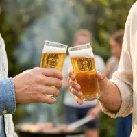 Yoursurprise Mini-Bierglas mit Gravur - 190 ml - 2 Stück