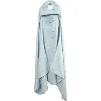 Filibabba - Kapuzenhandtuch mit Stickerei - Blue - One Size