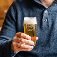 Yoursurprise Mini-Bierglas mit Gravur - 190 ml - 1 Stück