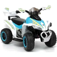 Wisam Electric Ride-On Police Quad YSA021A White