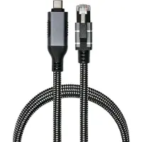 GOOD CONNECTIONS Ethernet-Kabel USB-C RJ45 anthrazit - Kabel - Digital/Daten
