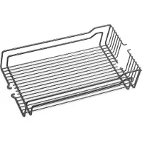 Kesseböhmer Einhängekorb für 400 mm Schrankbreite 350 x 467 x 110 mm Drahtkorb für Unterschrankauszug DISPENSA Junior III
