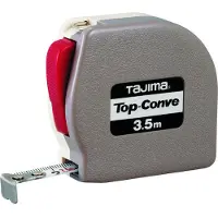 Tajima Taschenbandmaß TOP CONVE 3,5mx13mm gelb