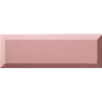 Ribesalbes Chic Colors Wandfliese rosa bisel 10x30 cm glanz CHICC1468