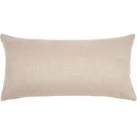 PAD Dekokissen "COLETTE", natural, unifarben, B:80cm L:40cm, Leinen, Dekokissen_Sitzkissen_Kissenhüllen, Dekokissen, Made in Europe
