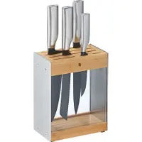 WMF Ultimate Black Messer-Set mit Messerblock, 5-teilig 3201112337 4000530738868