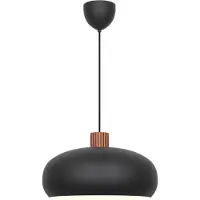 DFTP Aurelio Pendelleuchte Schwarz - by Nordlux, Schwarz, für Wohnzimmer, Metall