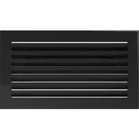 Kratki Luftleiste 17x30cm SCHWARZ