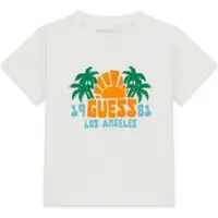 GUESS T-Shirt N6GI09 K8HM4 Weiß Regular Fit
