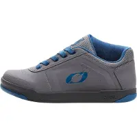 O'Neal Unisex Fahrradschuhe Pinned Pro Flat V.22 , Grau Blau, 43