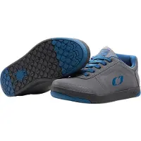 O'Neal Unisex Fahrradschuhe Pinned Pro Flat V.22 , Grau Blau, 41