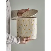 Bloomingville Vorratsdose "Pippine" in Creme - (B)16,5 x (H)19 x (T)9,5 cm - onesize