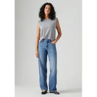 Levi's Baggy Dad Heavy Check Größe: W24L30 | Straight Jeans Outlet | Damen