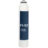 Ozof Wasserfilter Kohleblock FT-92 mit Bajonettanschluss, 7500 Liter Standzeit