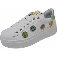Gio + Damen Sneaker in Weiß, Größe 38