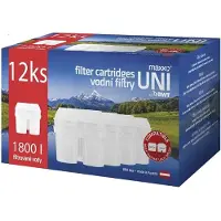 Maxxo Universal Wasserfilterpatrone, 12er Pack, für bis zu 150 Liter pro Patrone
