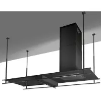 Airforce Inselhaube Frame Isola Abzugshaube 180x60cm Abluft/Umluft