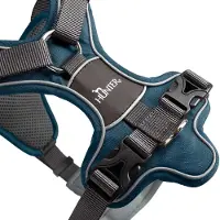 Hunter Geschirr Divo Dunkelblau/Grau - L/XL