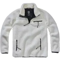 Brandit weiches Herren Sweatshirt Weiß
