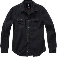 Brandit vielseitiges Damen Polo-Shirt Taschen mit Baumwolle Schwarz