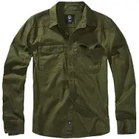 Brandit Flannel Langarmhemd