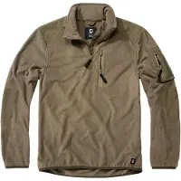 Brandit Troyer Ripstop Fleece Mit Halbem Reißverschluss