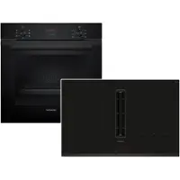 Siemens EQ227EA51Z, Zonen-Induktionskochfeld, 4 Zone(n), Glaskeramik, Schwarz, Berührung, 80,2 cm