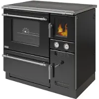 Wamsler wasserf. Küchenofen | K 148 F | 23 kW | Schwarz | links