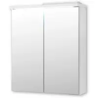 Bega BBK Pool Spiegelschrank Holzwerkstoff LED-Beluchtung Weiß