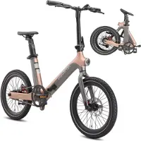 Maxtron Smart 30 E-Bike, Klapprad, 20 Zoll, Riemenantrieb, Samsung Akku, 250W, 36V 9,6Ah, bis zu 60km, Bluetooth Display, 25 km/h, Damen Herren