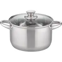 GSW Schmortopf - - RIGO - 24 cm - Induktion - Edelstahl