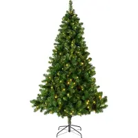 Everlands Künstlicher Weihnachtsbaum Kiefer inkl. Beleuchtung