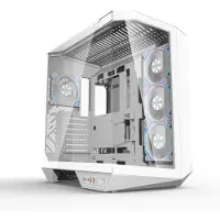 Darkflash Gehäuse ohne Netzteil – Cube – ATX-Formfaktor – DY470 – Weiß