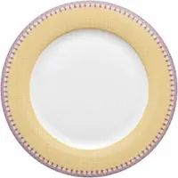 Pip studio Teller Home Plate Lily & Lotus Tiles Yellow 26,5 cm (6er Set)