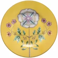 Pip studio Teller Home Petit Four Lily & Lotus Yellow 12 cm (6er Set)