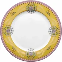 Pip studio Teller Home Plate Lily & Lotus Yellow 23 cm (6er Set)