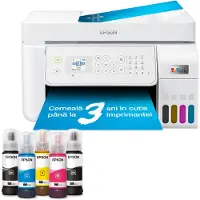 Epson EcoTank L5316, Tintenstrahl, Farbdruck, 5760 x 1440 DPI, A4, Direktdruck, Weiß