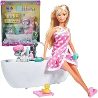 Simba Steffi Love Set Steffi Puppe in der Badewanne + Zubehör