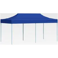 Markenlos Faltpavillon 3x6 m Blau Partyzelt Festzelt Gartenzelt