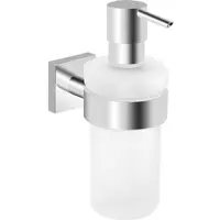 Evenes Seifenablage Elean mit Wandhalter, Messing verchromt, Glas satiniert - 93 136 17
