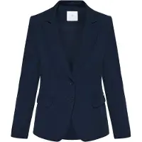 Betty & Co Betty&Co Longblazer "Damen mit Taschen" Druckfutter