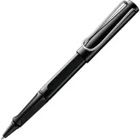 Lamy Safari Rollerball‑Stift 319, Schwarz, M (mittel), M63‑Schaft, Schwarz