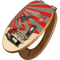 Banjado Design WC Sitz Bambus Absenkautomatik -Filling Station - Toilettendeckel mit Absenkautomatik Holz/hochwertiger Bambus Klodeckel/WC-Sitz für alle gängigen Toiletten [TDB2 11171]