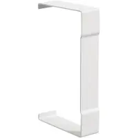 Hager BR6513079016, Kabelrinnenhalterung, Weiß, Stahl, 130 mm, 68 mm