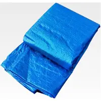 Markenlos PE Gewebe Poolunterlage rutschfeste Bodenmatte 445X254cm für aufblasbare und Rahmenpools