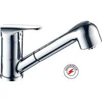 BEITZ & Walz AqvaBasic II Spültisch-Ehm. m. Geschirrbrause ND chrom