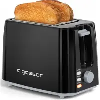 Aigostar Toaster Toastgerät für Toasts und Sandwiches 7 Stufen 750 W 2 Scheiben