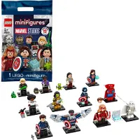 LEGO 71031 Minifiguren Marvel Studios Superhelden Bauspielzeug 1/12 Sammelfiguren kreative Geschenkidee für Jungen und Mädchen ab 5 Jahren (1 Stück - Stil per Zufall ausgewählt)